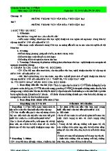 Giáo án Lịch sử lớp 11 - Bài 7 Những thành tựu văn hóa thời cận đại - Năm học 2016-2017 - Phan Văn Tọi